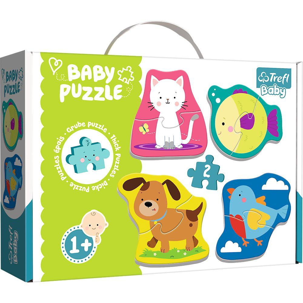 Пазл Trefl Baby Classic 4-в-1 Животные купить,NaN