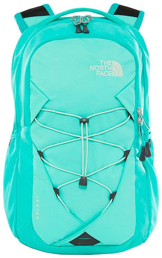 Рюкзак The North Face полиэстер бирюзовый купить,NaN
