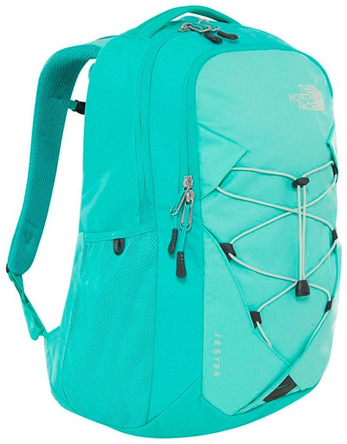 Рюкзак The North Face полиэстер бирюзовый купить,NaN