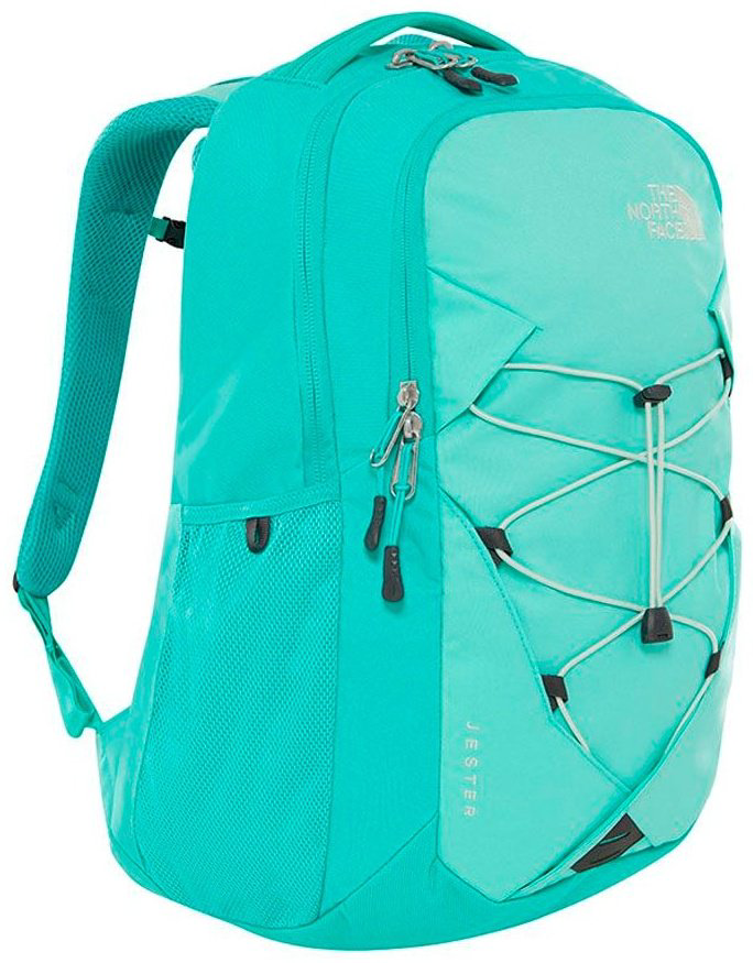 Рюкзак The North Face полиэстер бирюзовый купить,NaN