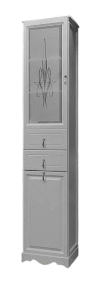 Шкаф-пенал Opadiris Тибет 40 40.4x38x198.2см купить,NaN