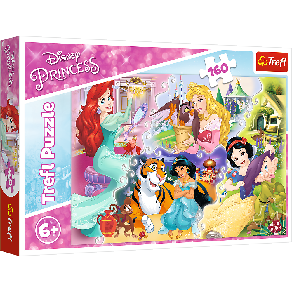 Пазл Trefl Princess Принцессы и их друзья 160 деталей купить,NaN