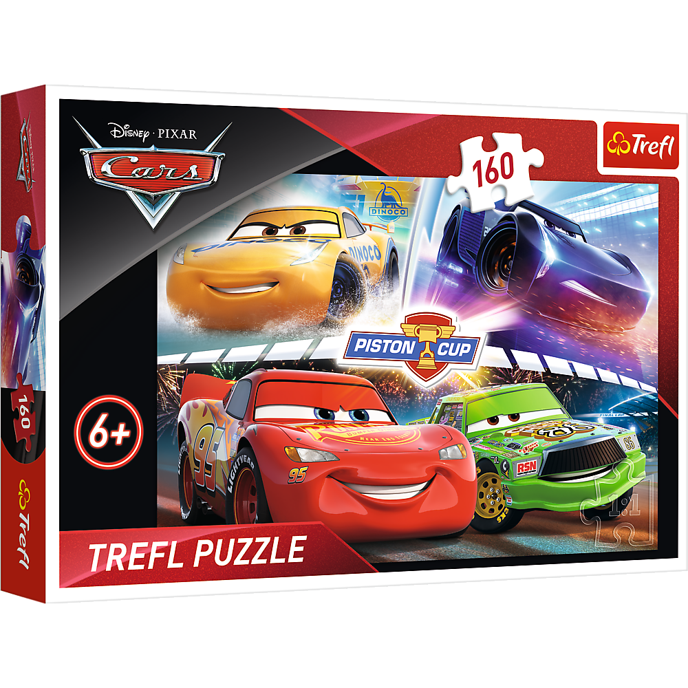 Пазл Trefl Cars Победная гонка 160 деталей купить,NaN