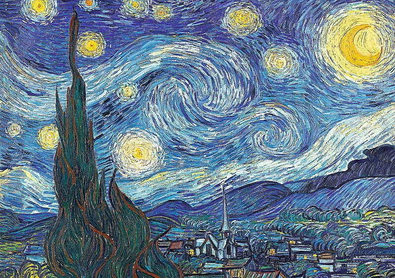Пазл Trefl Art Collection Звездная ночь 1000 деталей купить,NaN