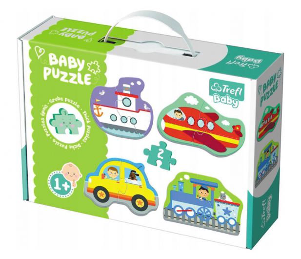 Пазл Trefl Baby Classic 4-в-1 Транспорт купить,NaN