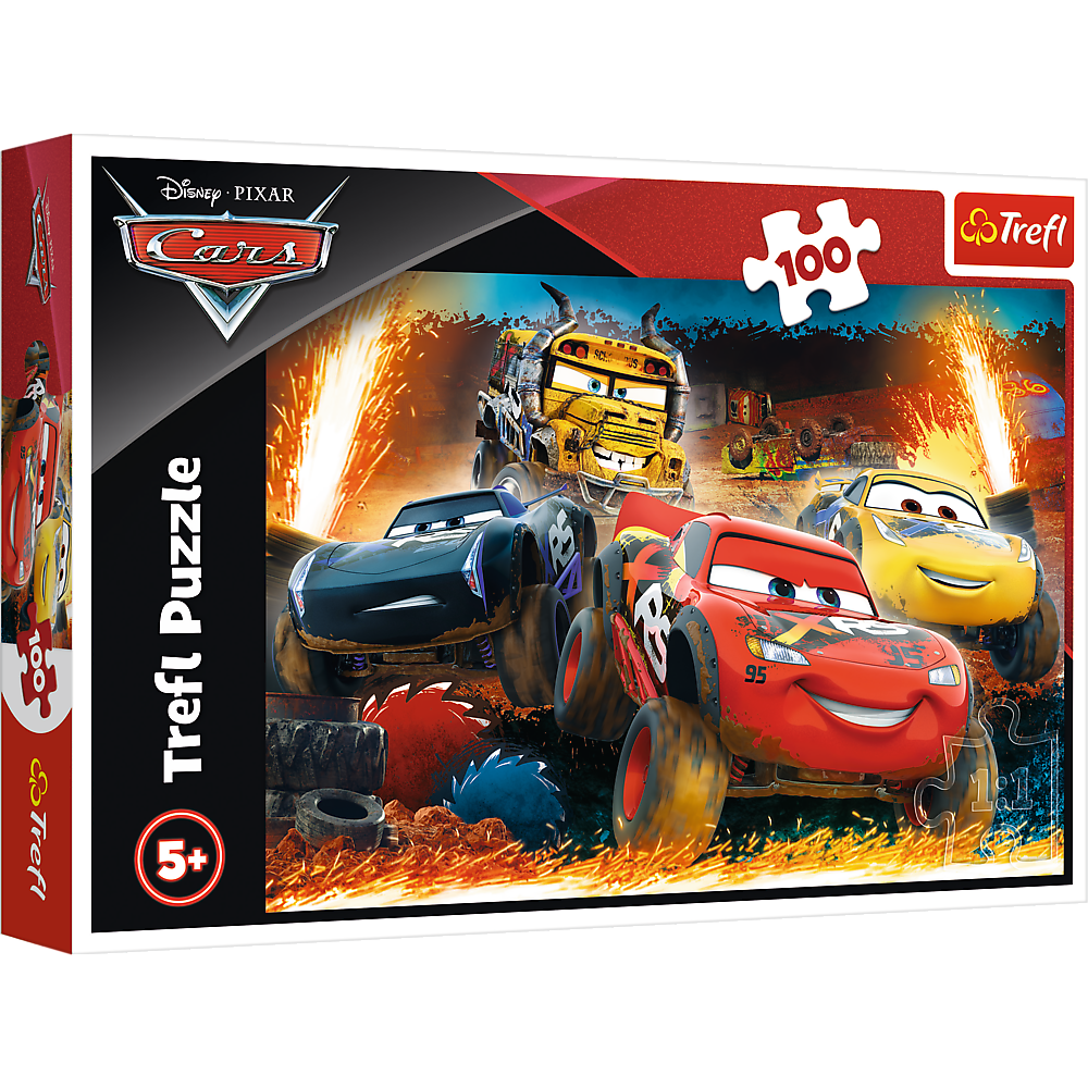 Пазл Trefl Cars Экстремальная гонка 100 деталей купить,NaN