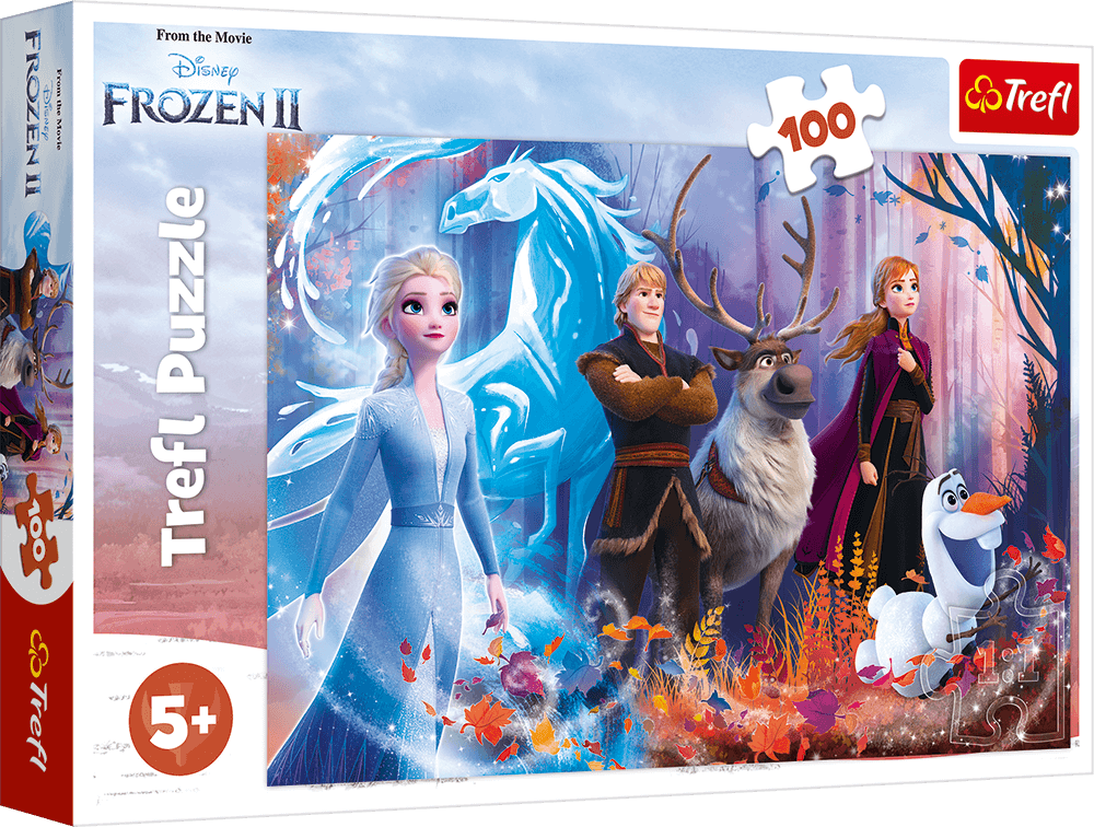 Пазлы Trefl Frozen Морозное Волшебство 100 деталей купить,NaN