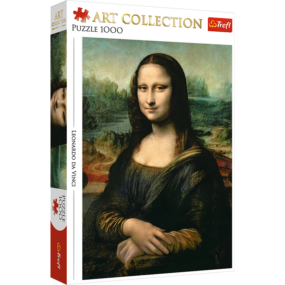 Пазлы Trefl Art Collection Мона Лиза 1000 деталей купить,NaN