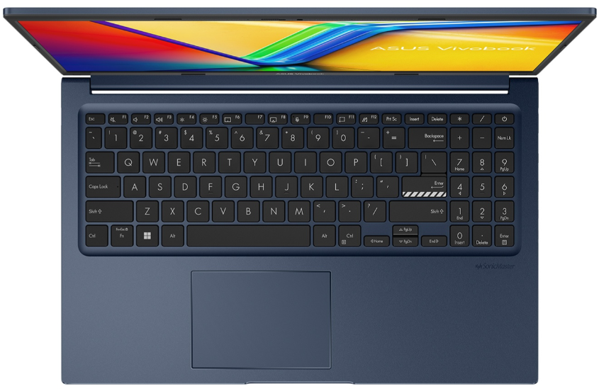 Ноутбук Asus VivoBook 15 X1504VA-BQ4489W 90NB13Y1-M02790 15.6" Blue купить,NaN