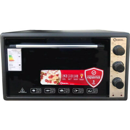 Мини печь Rebus PRO-3645 36L черная