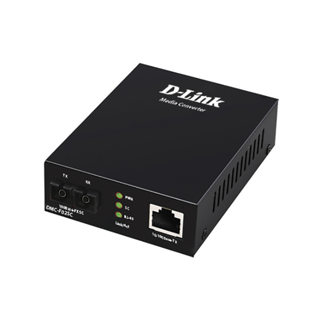 Медиаконвертер D-Link DMC-F02SC/B1A черный