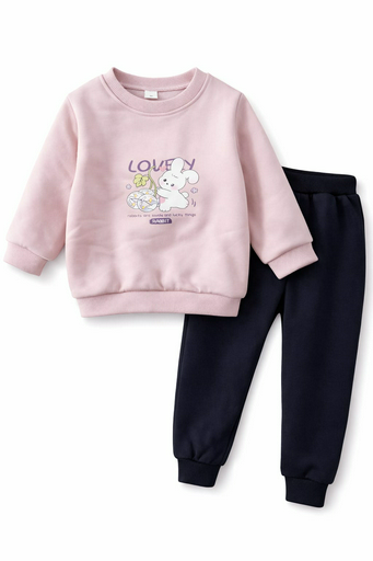 Костюм детский BQ-KIDS-SET-GIRL-002 104 розовый
