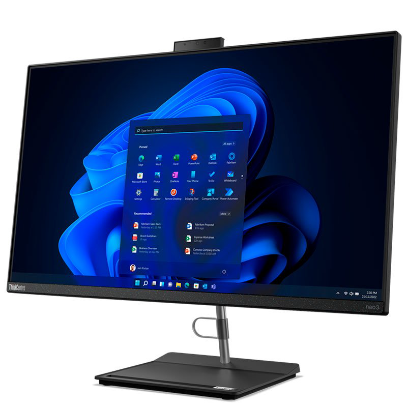 Моноблок Lenovo ThinkCentre neo 30a 12B2A05D00 23.8" Raven Black купить,NaN