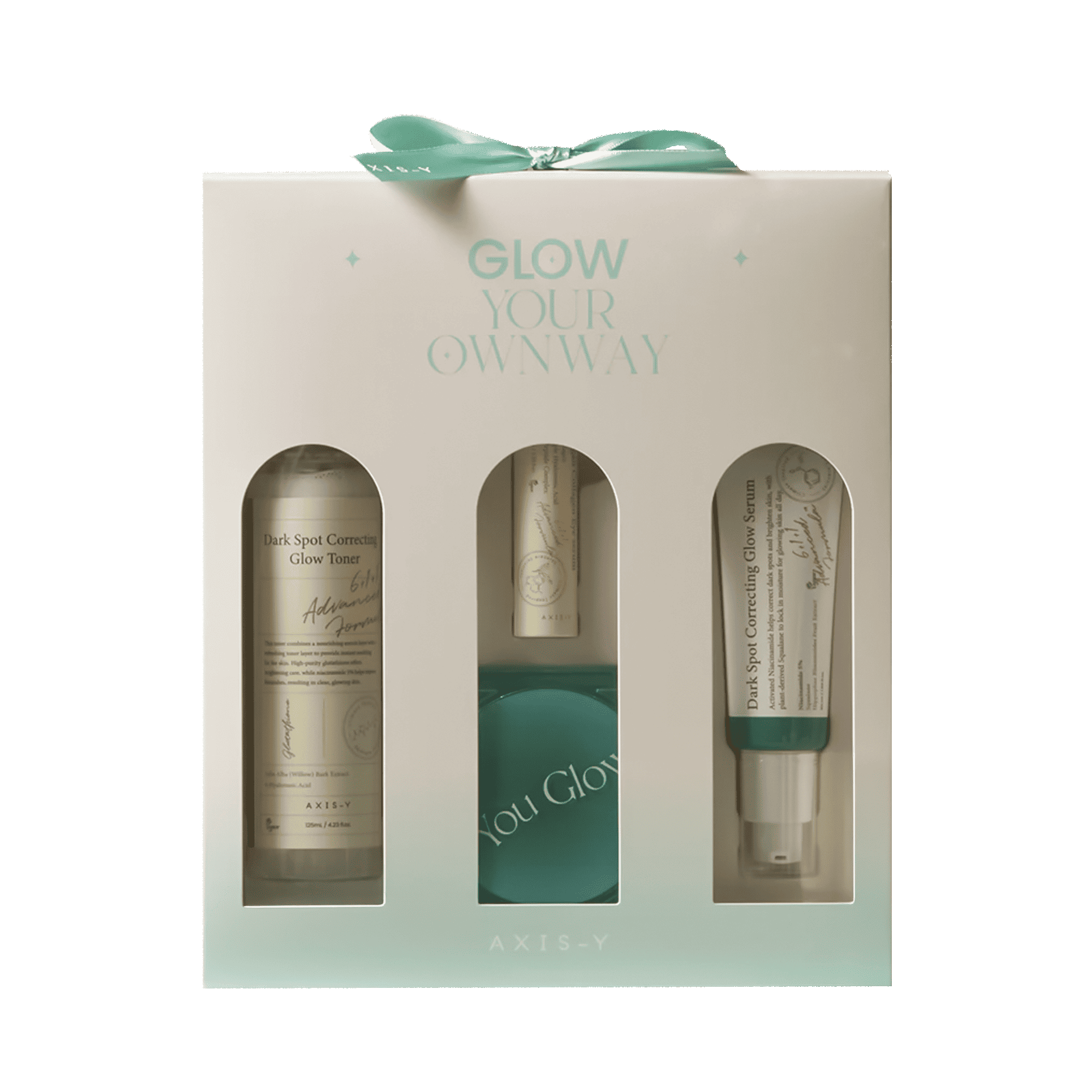 Набор по уходу за лицом Axis-Y Glow Your Own Way Limited Edition Set 4 предмета купить,NaN