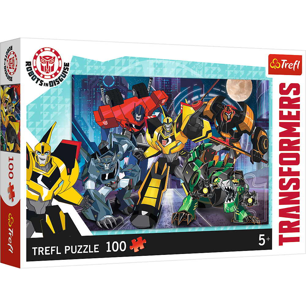 Пазл Trefl Transformers Команда автоботов 100 деталей купить,NaN