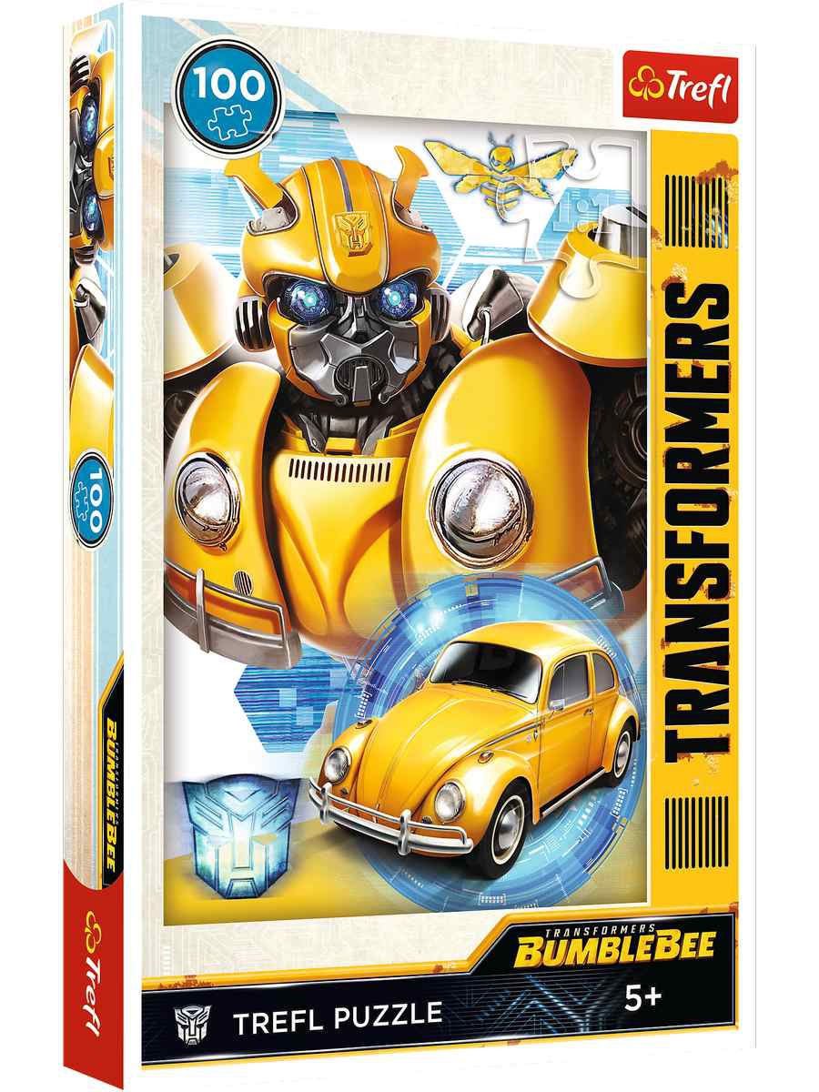 Пазл Trefl Transformers Бамблби трансформация 100 деталей купить,NaN