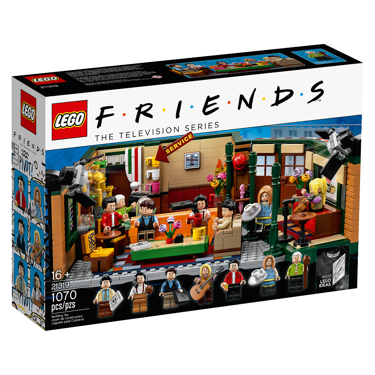 Конструктор LEGO Центральная кофейня Ideas 21319 купить,NaN