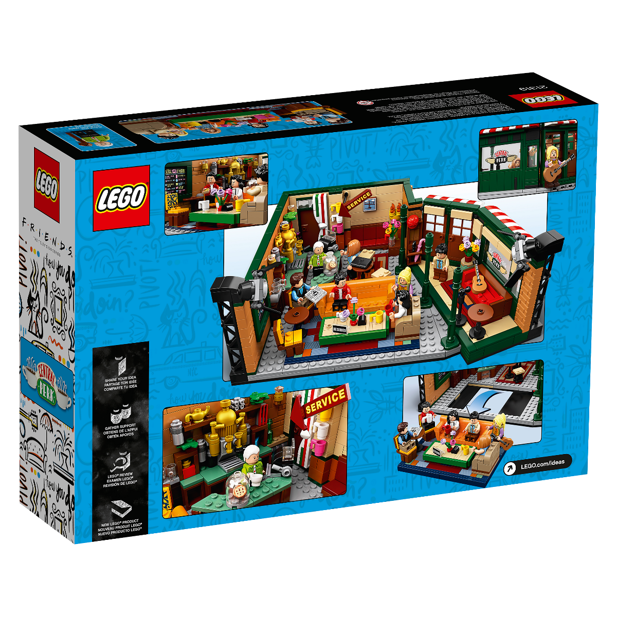 Конструктор LEGO Центральная кофейня Ideas 21319 купить,NaN