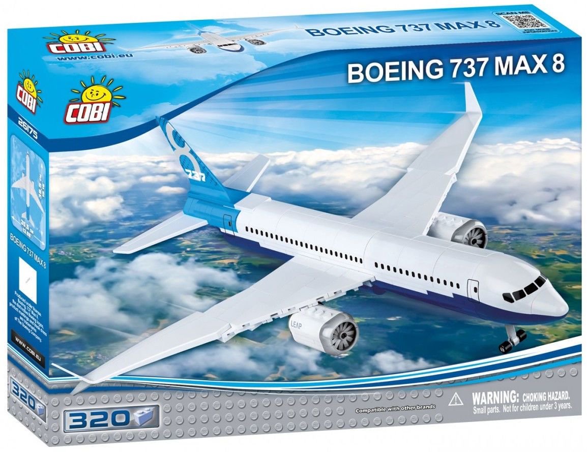 Конструктор COBI Самолет BOENG-737 8 MAX купить,NaN