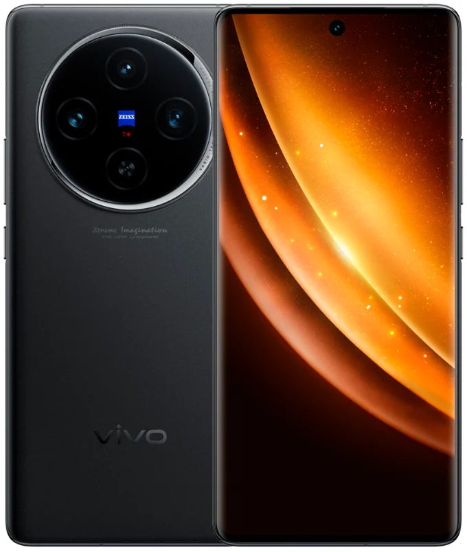 Смартфон Vivo X100 16/512GB Asteroid Black