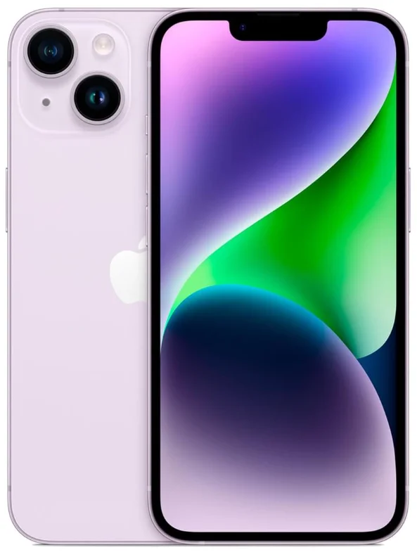 Смартфон Apple iPhone 14 eSIM 128GB Purple купить,470000