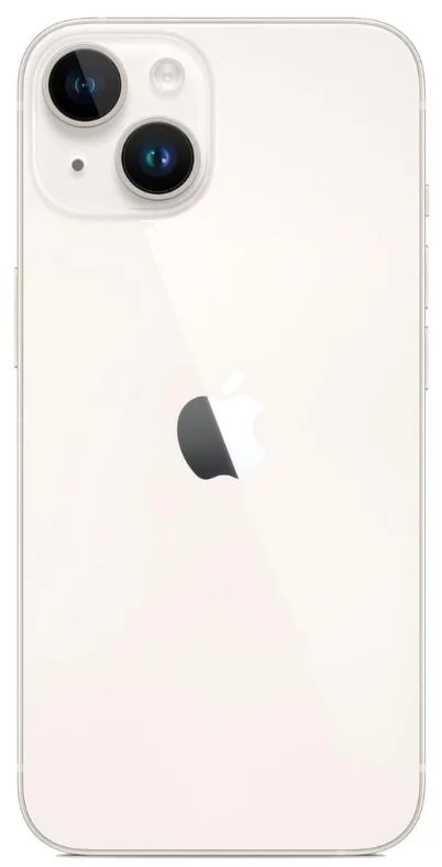 Смартфон Apple iPhone 14 eSIM 128GB Starlight купить,0