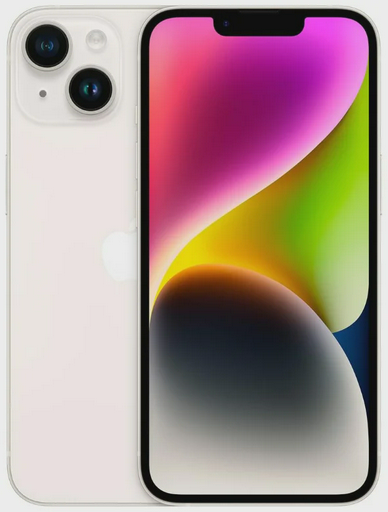 Смартфон Apple iPhone 14 Dual eSIM 256GB Starlight