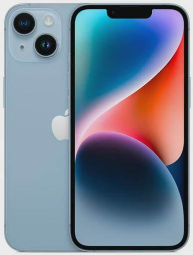 Смартфон Apple iPhone 14 eSIM 128GB Blue