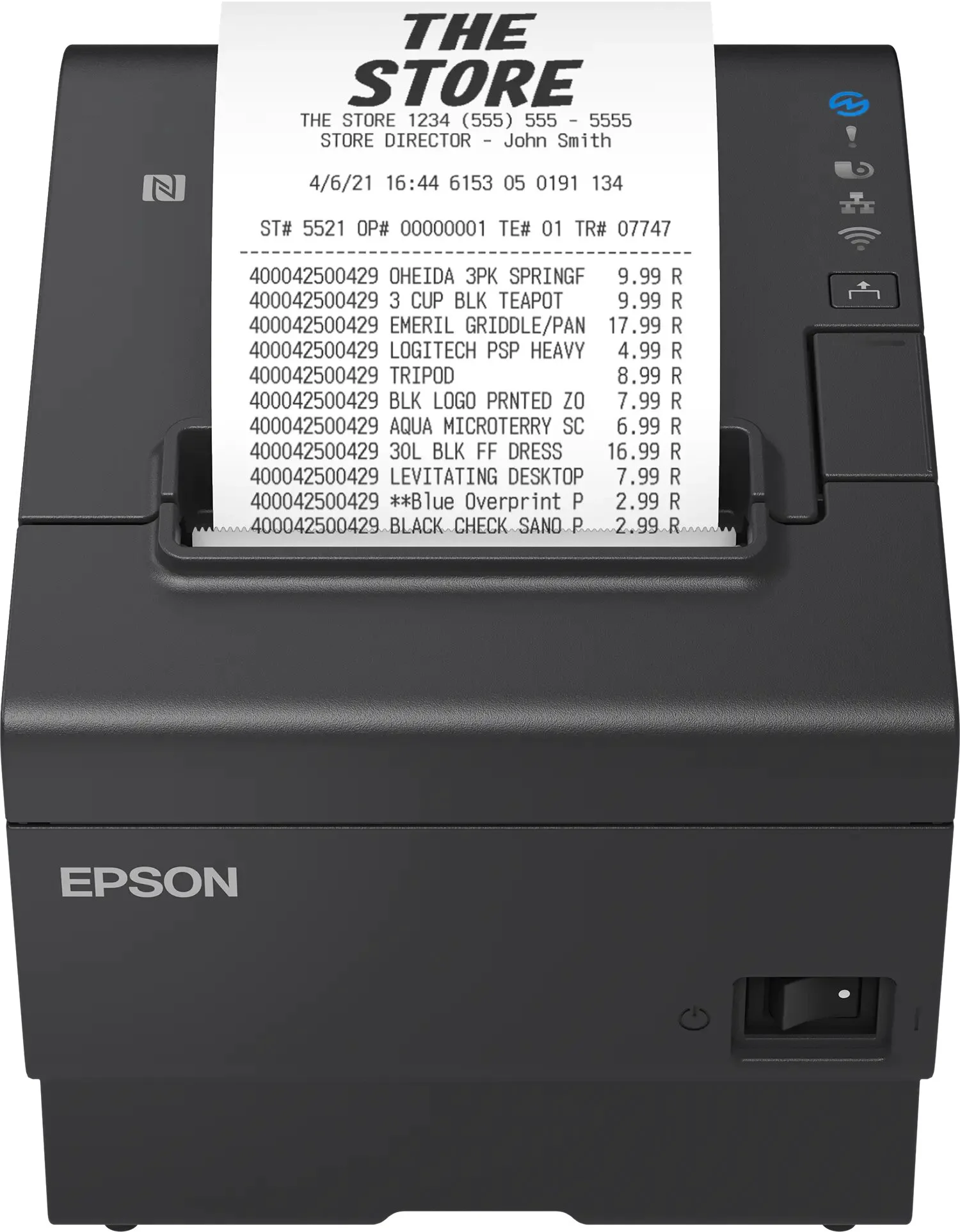 Принтер чековый Epson TM-T88VII C31CJ57132