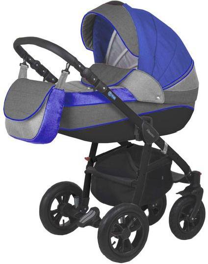 Коляска 2в1 Adamex Neonex TIP20С Grey/ Blue купить,NaN