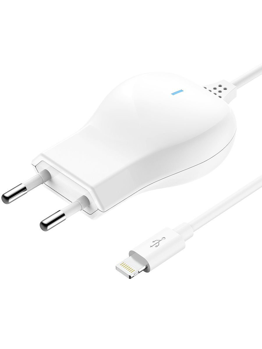 Зарядное устройство Olmio Lightning белое купить,NaN