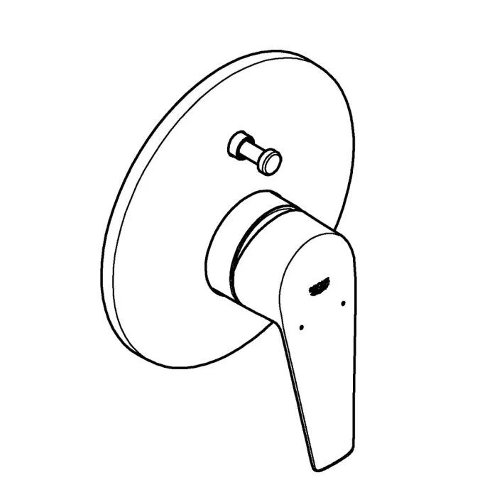 Смеситель для ванны Grohe BauEdge 29079001 - ForteMarket Смеситель для ванны Grohe BauEdge 29079001 купить,0
