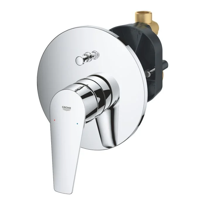 Смеситель для ванны Grohe BauEdge 29079001 - ForteMarket Смеситель для ванны Grohe BauEdge 29079001 купить,0