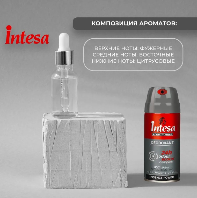 Набор дезодорантов Intesa Odour Block 150 мл 2 шт купить,NaN