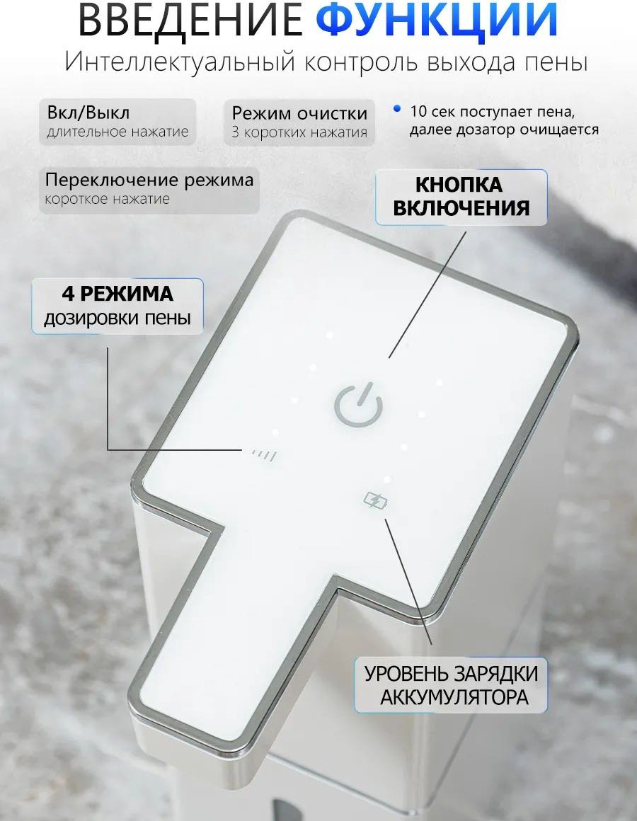 Диспенсер для жидкого мыла NABA P7 белый купить,NaN