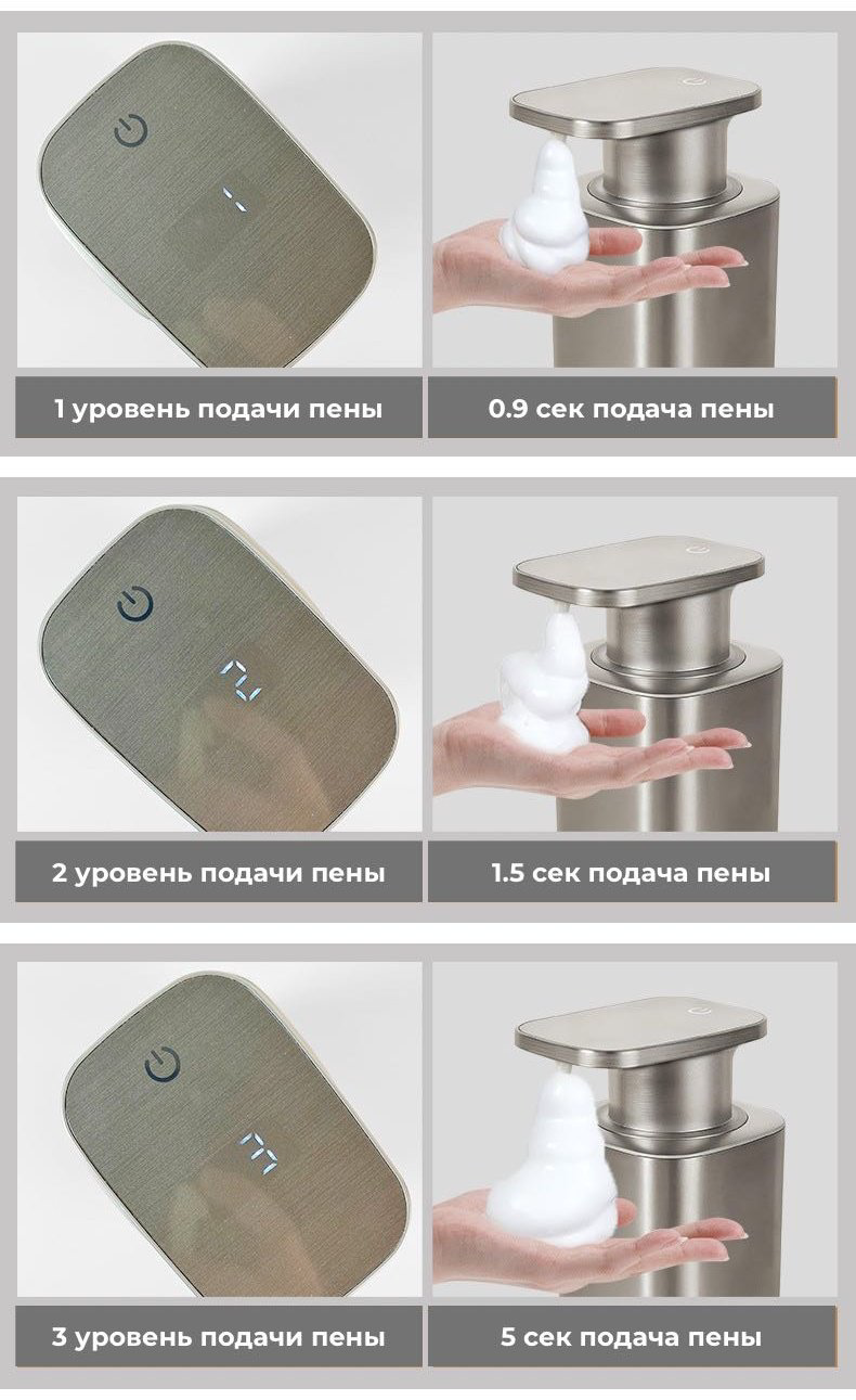 Дозатор для жидкого мыла NABA P9 Stainless steel купить,NaN