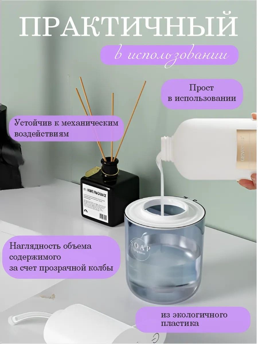 Дозатор для жидкого мыла NABA P3 белый купить,NaN