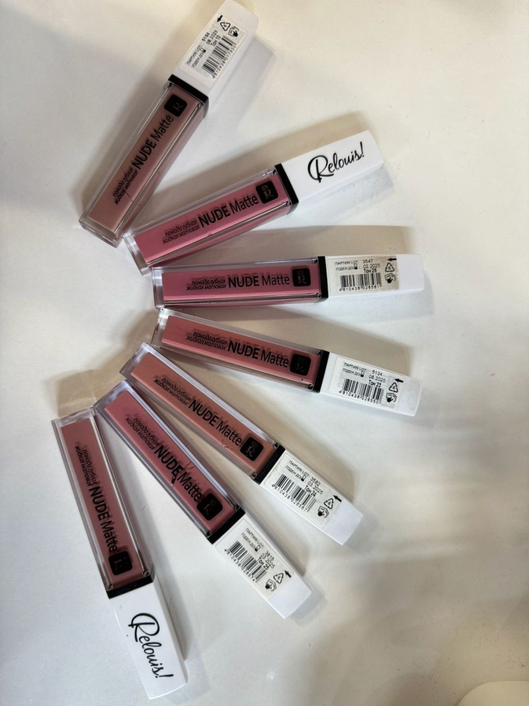 RELOUIS Nude Matte жидкая помада 18 купить,3300