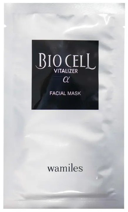 Маска для лица Wamiles тканевая Biocell Face Mask 1 шт купить,9715