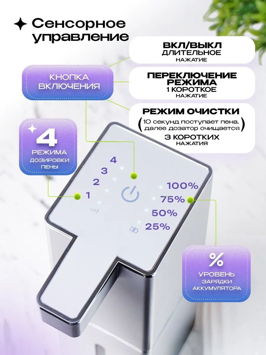 Дозатор для жидкого мыла NABA P7 серый