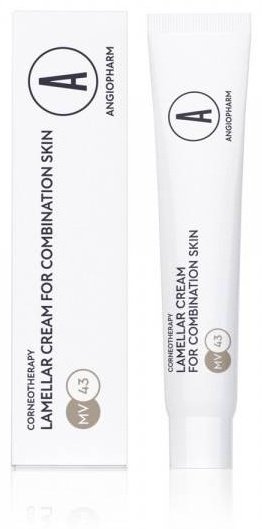 Крем Angiopharm Lamellar for combination skin для лица 7 мл купить,4200