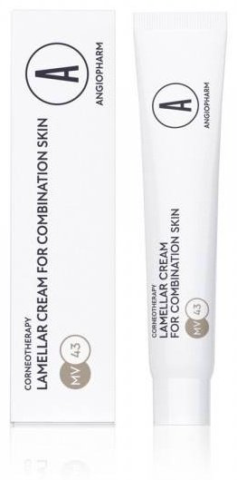 Крем Angiopharm Lamellar for combination skin для лица 7 мл купить,4200