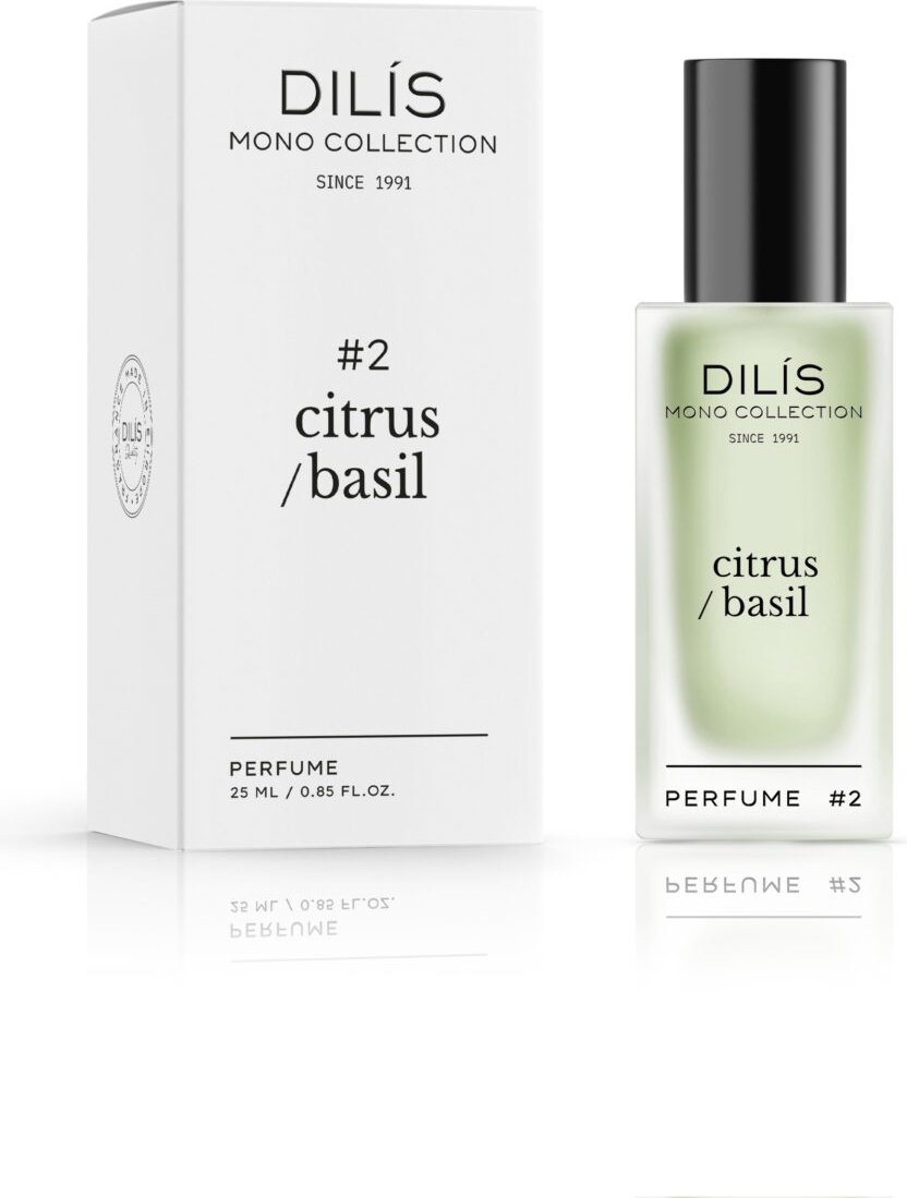 Dilis №2 Citrus Basil духи PARFUM 25 мл, для женщин купить,NaN