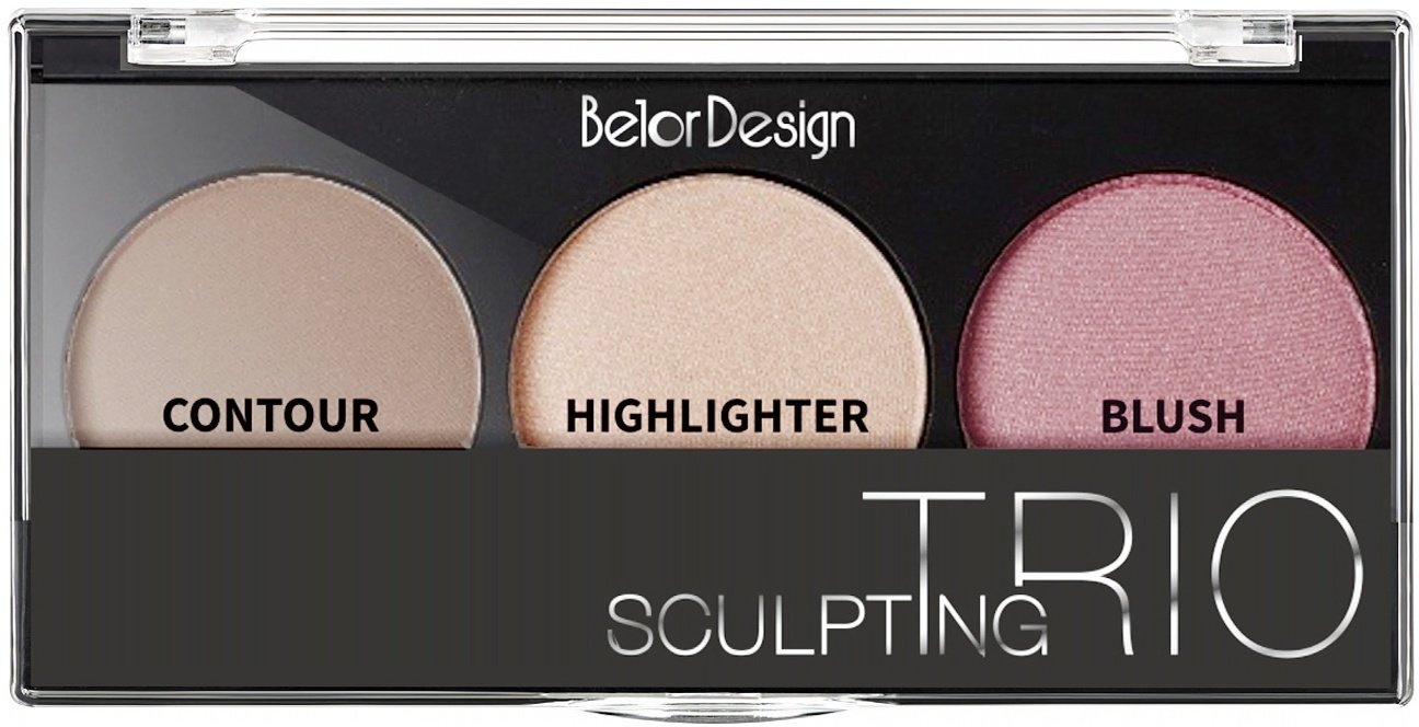 Belor design Sculpting triо набор для контуринга 01 купить,NaN