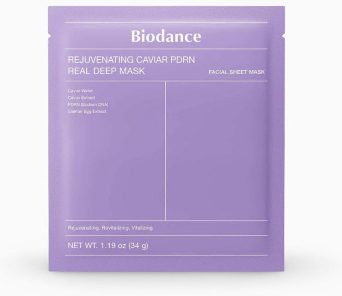 Маска для лица Biodance гидрогелевая Rejuvenating Caviar Pdrn Real Deep 1 шт купить,NaN