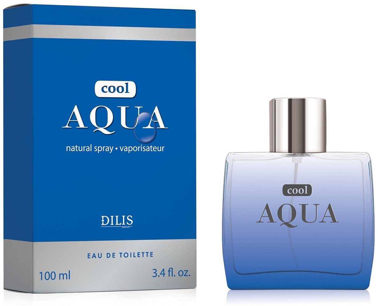 Dilis Cool Aqua туалетная вода EDT 100 мл, для мужчин купить,NaN