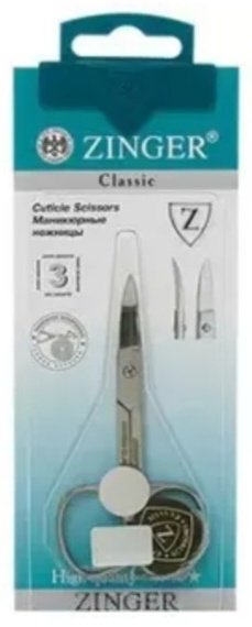 Zinger маникюрные ножницы 30 9.4 см 1 шт купить,8500