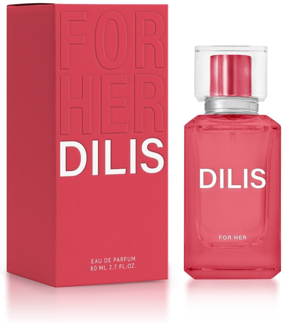 Dilis For Her парфюмерная вода EAU 80 мл купить,NaN