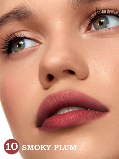 LUXVISAGE TINT AQUA GEL hyaluron complex тинт для губ 10 Smoky Plum