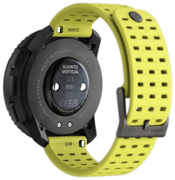 Смарт-часы Suunto Vertical 36 мм черный-желтый